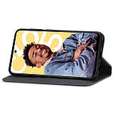 Чохол-книжка Skin Feel Leather Wallet для Realme C55 Black, фото 4