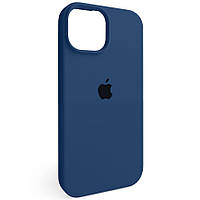 Чохол Silicone Full Cover для Apple iPhone 15 Blue Cobalt