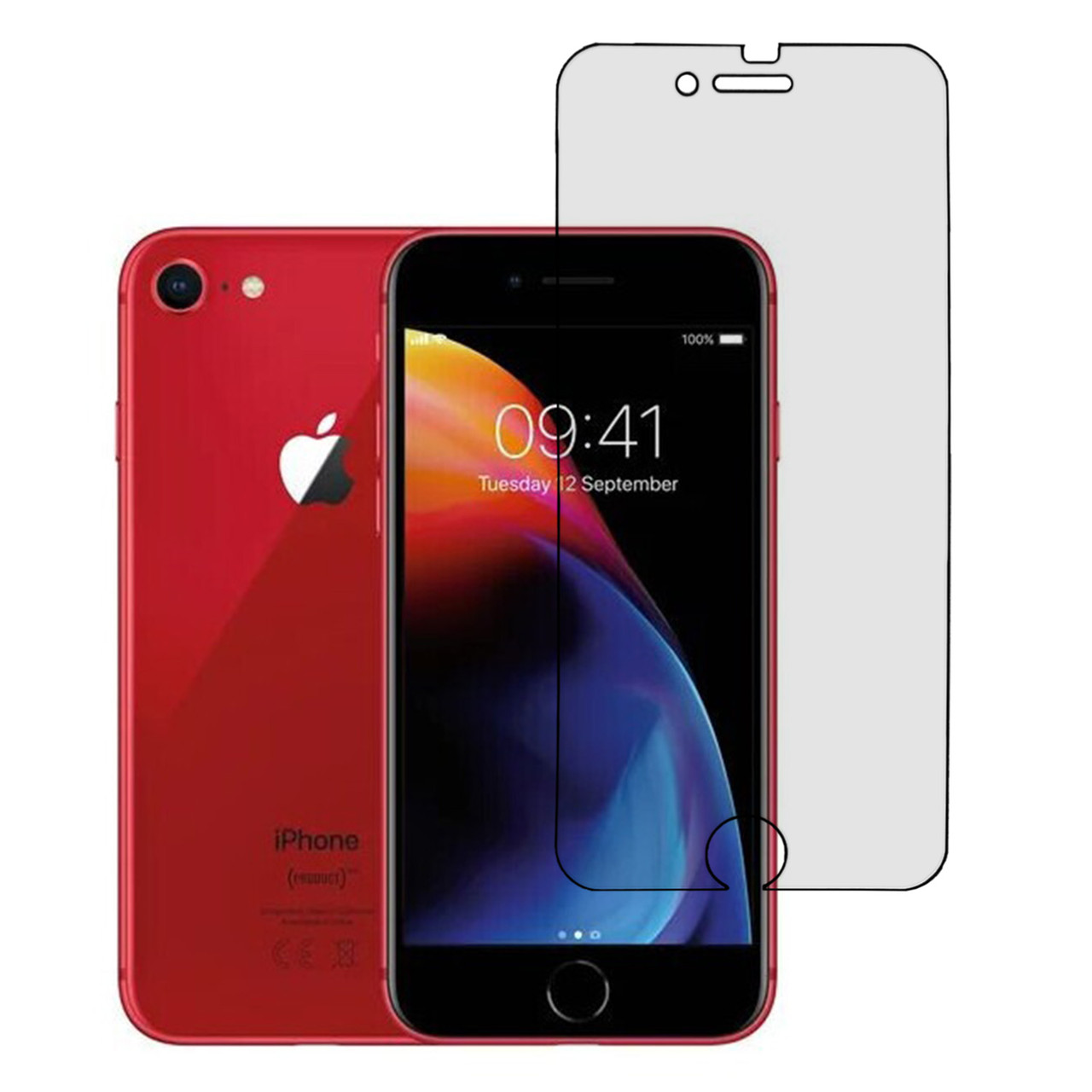 Гідрогелева плівка Mietubl HD для Apple iPhone 8 Матова, фото 1