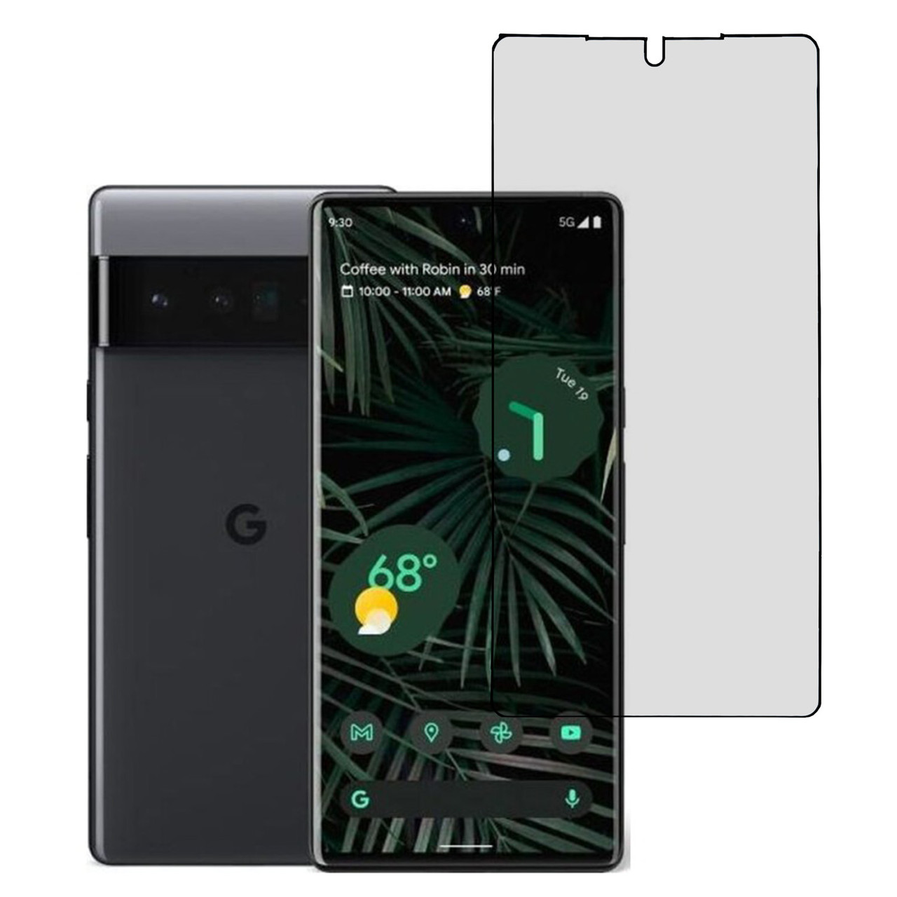 Гідрогелева плівка Mietubl HD для Google Pixel 6 Pro Матова, фото 1