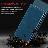 Чохол-книжка Skin Feel Leather Wallet для Samsung Galaxy S21 Plus Blue, фото 5