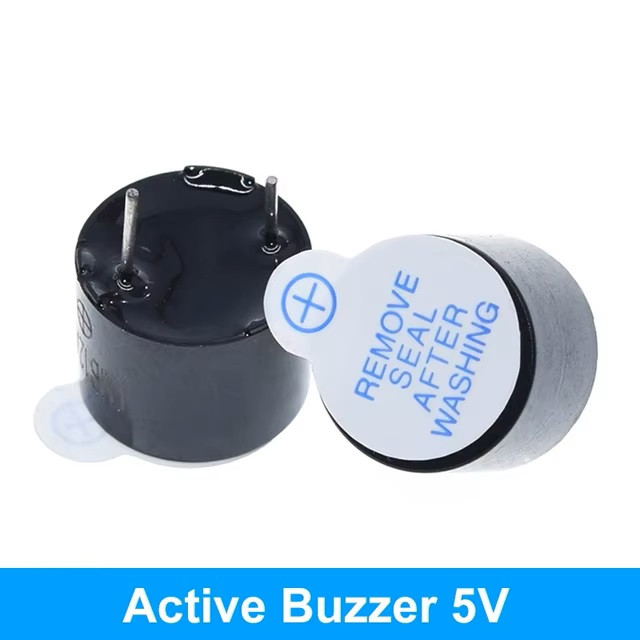 Зуммер активный buzzer active 5V 2300Hz 5В 2300Гц спикер 12х9.5мм ...