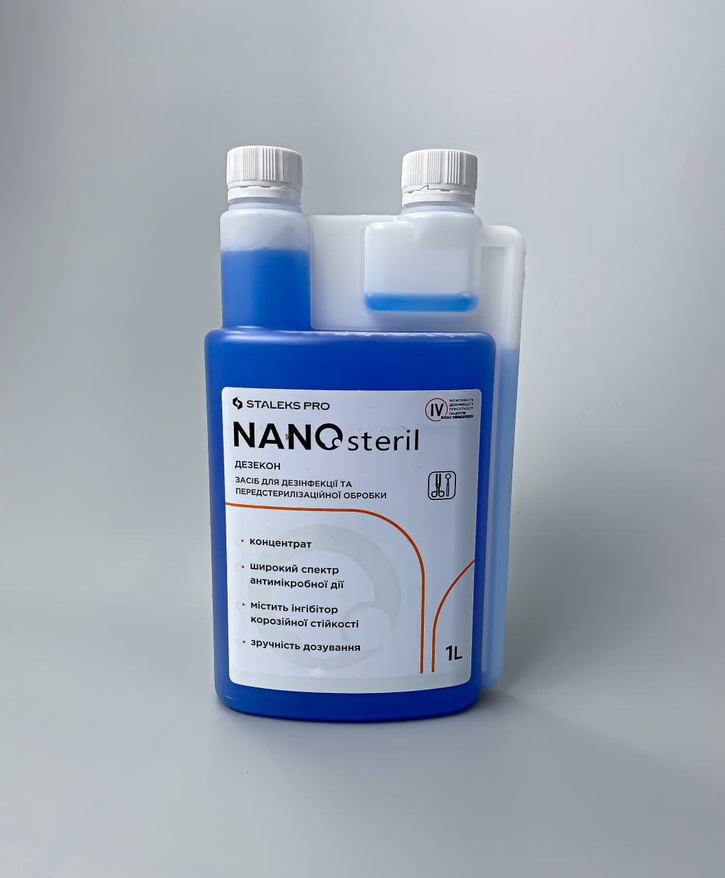 Концентрат для дезінфекції сталекс nanosteril 1 л