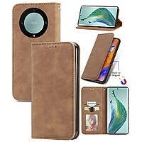 Чохол-книжка Skin Feel Leather Wallet для Honor Magic 5 Lite 5G Brown