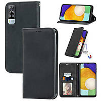 Чохол-книжка Skin Feel Leather Wallet для Vivo Y31 / Y51a / Y51 / Y53s Black