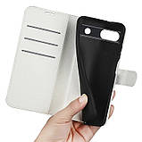 Чохол-книжка Litchie Wallet для Google Pixel 7A White, фото 4
