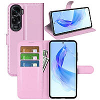 Чохол-книжка Litchie Wallet для Honor 90 Lite Light Pink