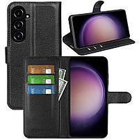 Чохол-книжка Litchie Wallet для Samsung Galaxy S23 FE Black