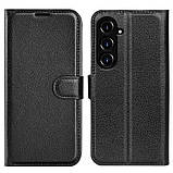 Чохол-книжка Litchie Wallet для Samsung Galaxy S23 FE Black, фото 2