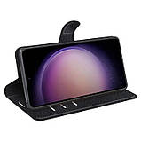 Чохол-книжка Litchie Wallet для Samsung Galaxy S23 FE Black, фото 3