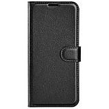 Чохол-книжка Litchie Wallet для Samsung Galaxy S23 FE Black, фото 6