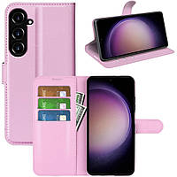 Чохол-книжка Litchie Wallet для Samsung Galaxy S23 FE Light Pink