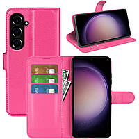 Чохол-книжка Litchie Wallet для Samsung Galaxy S23 FE Rose