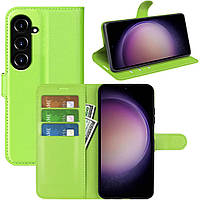 Чохол-книжка Litchie Wallet для Samsung Galaxy S23 FE Light Green