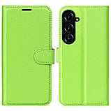 Чохол-книжка Litchie Wallet для Samsung Galaxy S23 FE Light Green, фото 3
