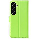 Чохол-книжка Litchie Wallet для Samsung Galaxy S23 FE Light Green, фото 5