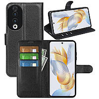 Чохол-книжка Litchie Wallet для Honor 90 Black