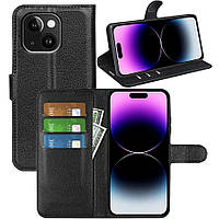 Чохол-книжка Litchie Wallet для Apple iPhone 15 Plus Black