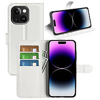 Чохол-книжка Litchie Wallet для Apple iPhone 15 Plus White
