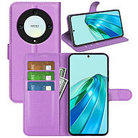 Чохол-книжка Litchie Wallet для Honor Magic 5 Lite 5G / X9a 5G Violet