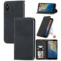 Чохол-книжка Skin Feel Leather Wallet для ZTE Blade A31 Plus Black