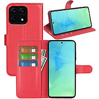 Чохол-книжка Litchie Wallet для Honor X8a Red