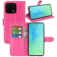 Чохол-книжка Litchie Wallet для Honor X8a Rose