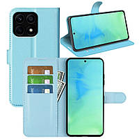 Чохол-книжка Litchie Wallet для Honor X8a Light Blue