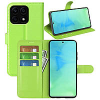 Чохол-книжка Litchie Wallet для Honor X8a Light Green