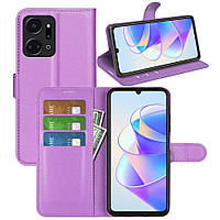 Чохол-книжка Litchie Wallet для Honor X7a Violet