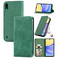 Чохол-книжка Skin Feel Leather Wallet для ZTE Blade A51 Lite / A5 2020 Green