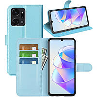 Чохол-книжка Litchie Wallet для Honor X7a Light Blue