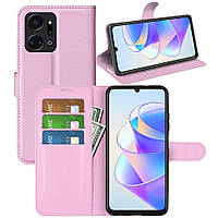 Чохол-книжка Litchie Wallet для Honor X7a Light Pink
