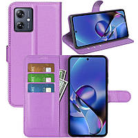 Чохол-книжка Litchie Wallet для Motorola G54 / G54 Power Violet