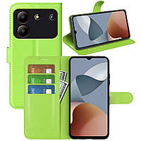 Чохол-книжка Litchie Wallet для ZTE Blade A54 Light Green