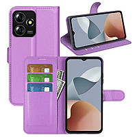 Чохол-книжка Litchie Wallet для ZTE Blade A73 4G Violet