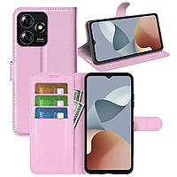 Чохол-книжка Litchie Wallet для ZTE Blade A73 4G Light Pink