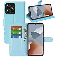 Чохол-книжка Litchie Wallet для ZTE Blade A73 4G Light Blue