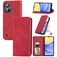 Чохол-книжка Skin Feel Leather Wallet для ZTE Blade L220 Red