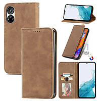 Чохол-книжка Skin Feel Leather Wallet для ZTE Blade V40s Brown