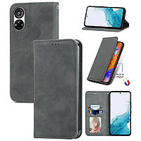 Чохол-книжка Skin Feel Leather Wallet для ZTE Blade V40s Grey
