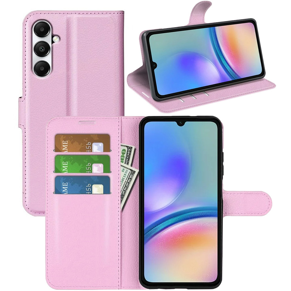 Чохол-книжка Litchie Wallet для Samsung Galaxy A05S Light Pink