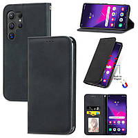 Чохол-книжка Skin Feel Leather Wallet для Samsung Galaxy S24 Ultra Black