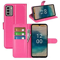Чохол-книжка Litchie Wallet для Nokia G22 Rose