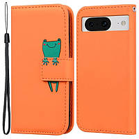 Чохол-книжка Animal Wallet для Google Pixel 8 Frog