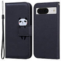 Чохол-книжка Animal Wallet для Google Pixel 8 Panda