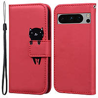 Чохол-книжка Animal Wallet для Google Pixel 8 Pro Cat