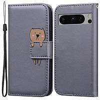 Чохол-книжка Animal Wallet для Google Pixel 8 Pro Bear