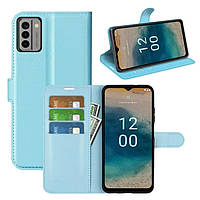 Чохол-книжка Litchie Wallet для Nokia G22 Light Blue