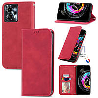 Чохол-книжка Skin Feel Leather Wallet для Motorola G13 / G23 / G53 5G Red